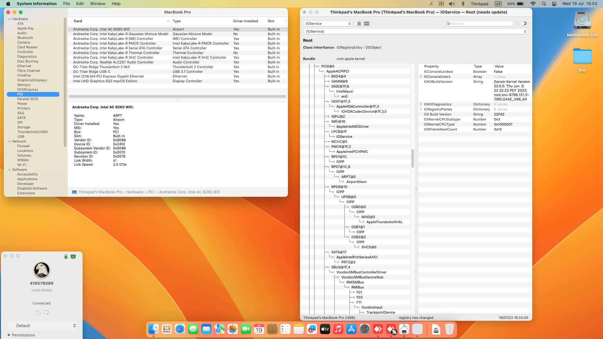 Lenovo Thinkpad T480 2nd [KabyLake R   Intel UHD 620 + PS2 SMBUS]   OpenCore 1
